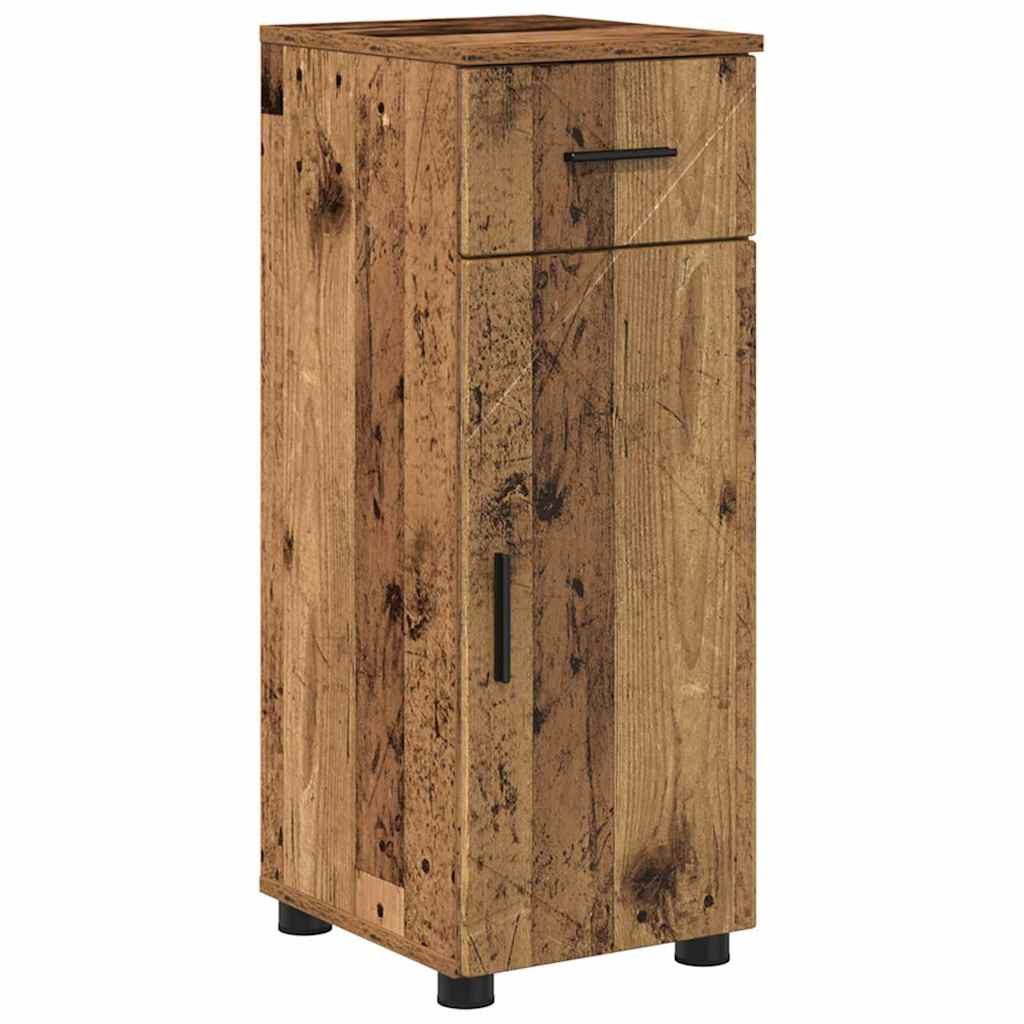 vidaXL Badezimmerspiegelschrank Badezimmer Schrank Altholz 30 günstig online kaufen