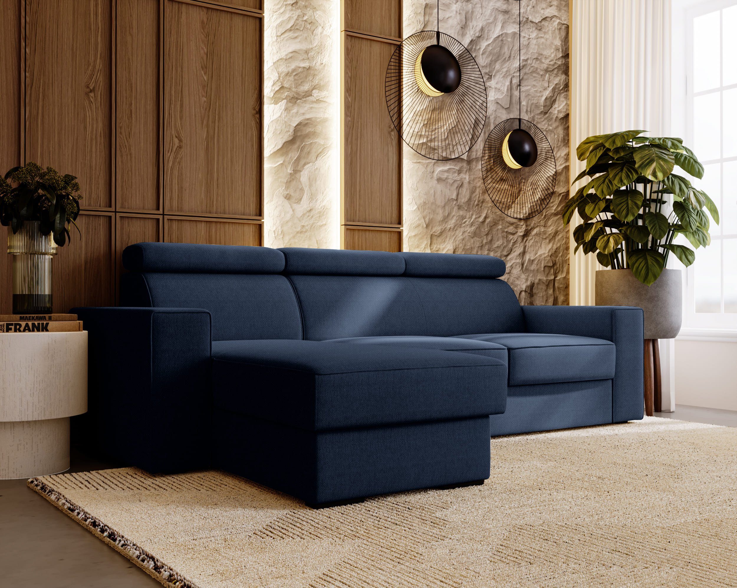 MOEBLO Ecksofa ROSALINE, Couch für Wohnzimmer, günstig online kaufen