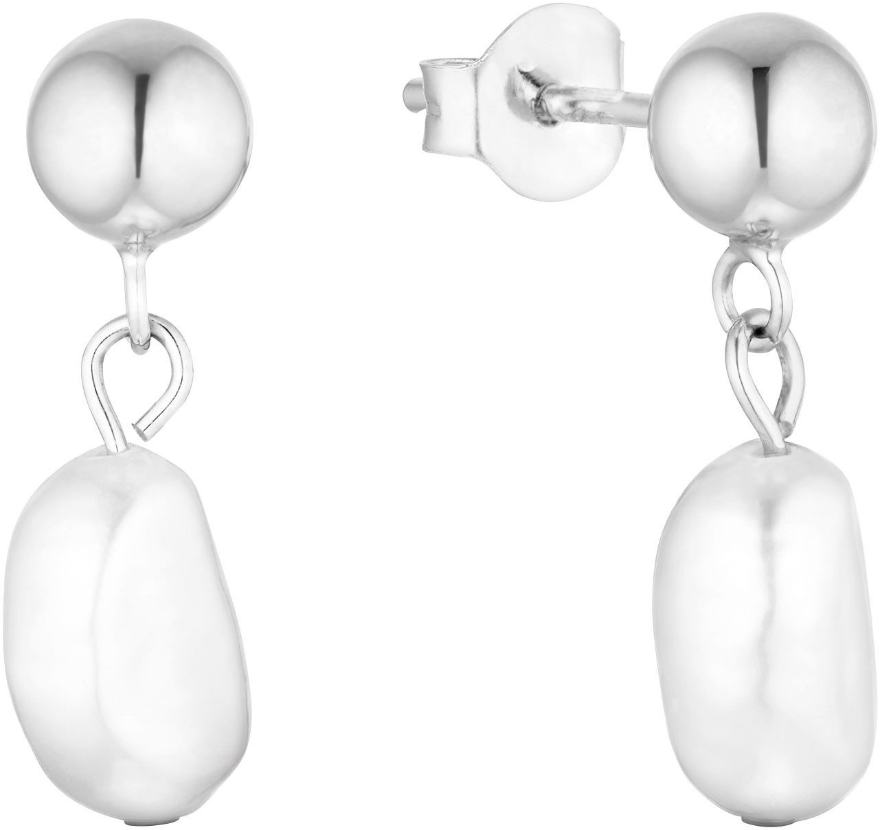 s.Oliver Paar Серьги, mit Süßwasserzuchtperle