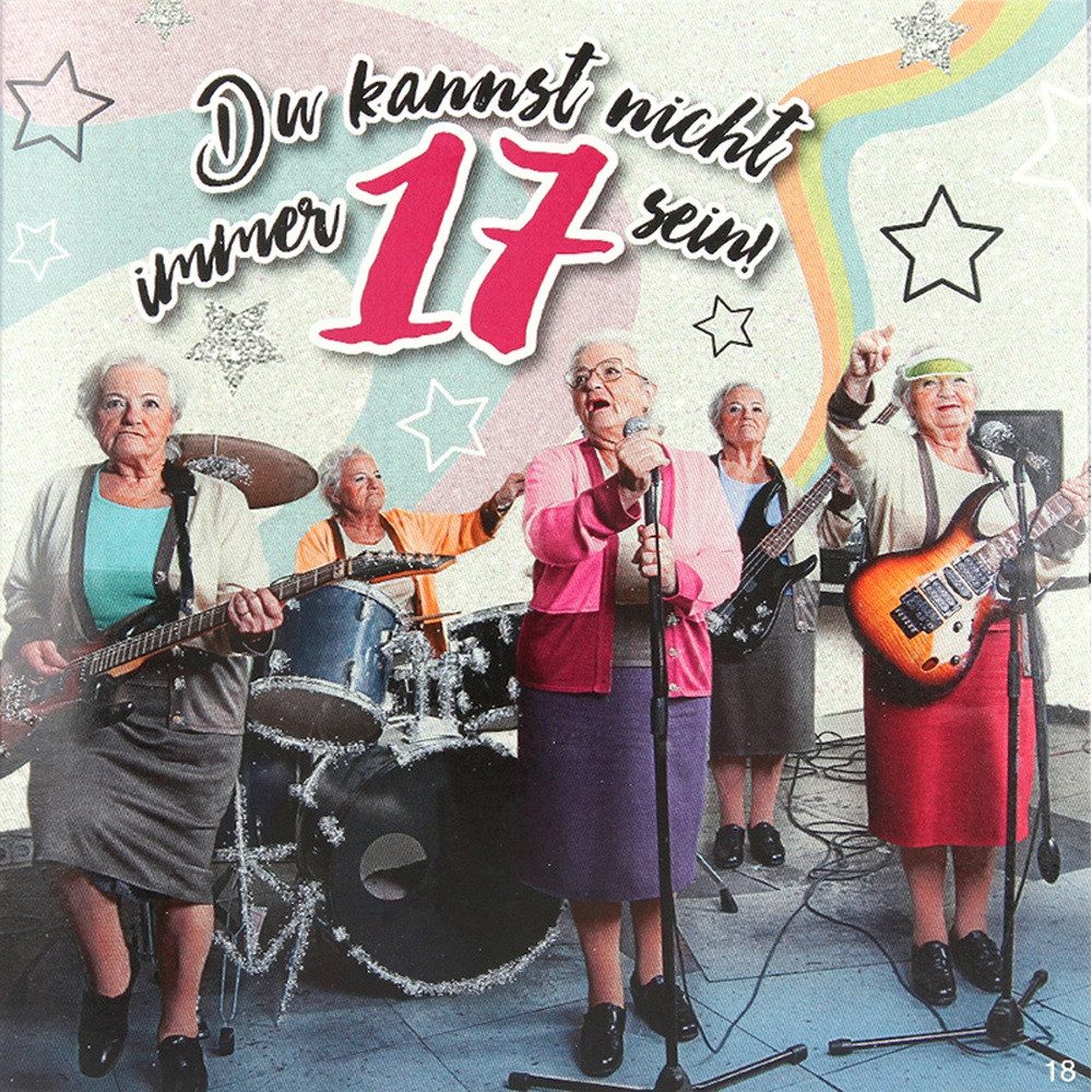 Depesche Klappkarte DEPESCHE Klappkarte Archie's Hit Mix Motiv 18
