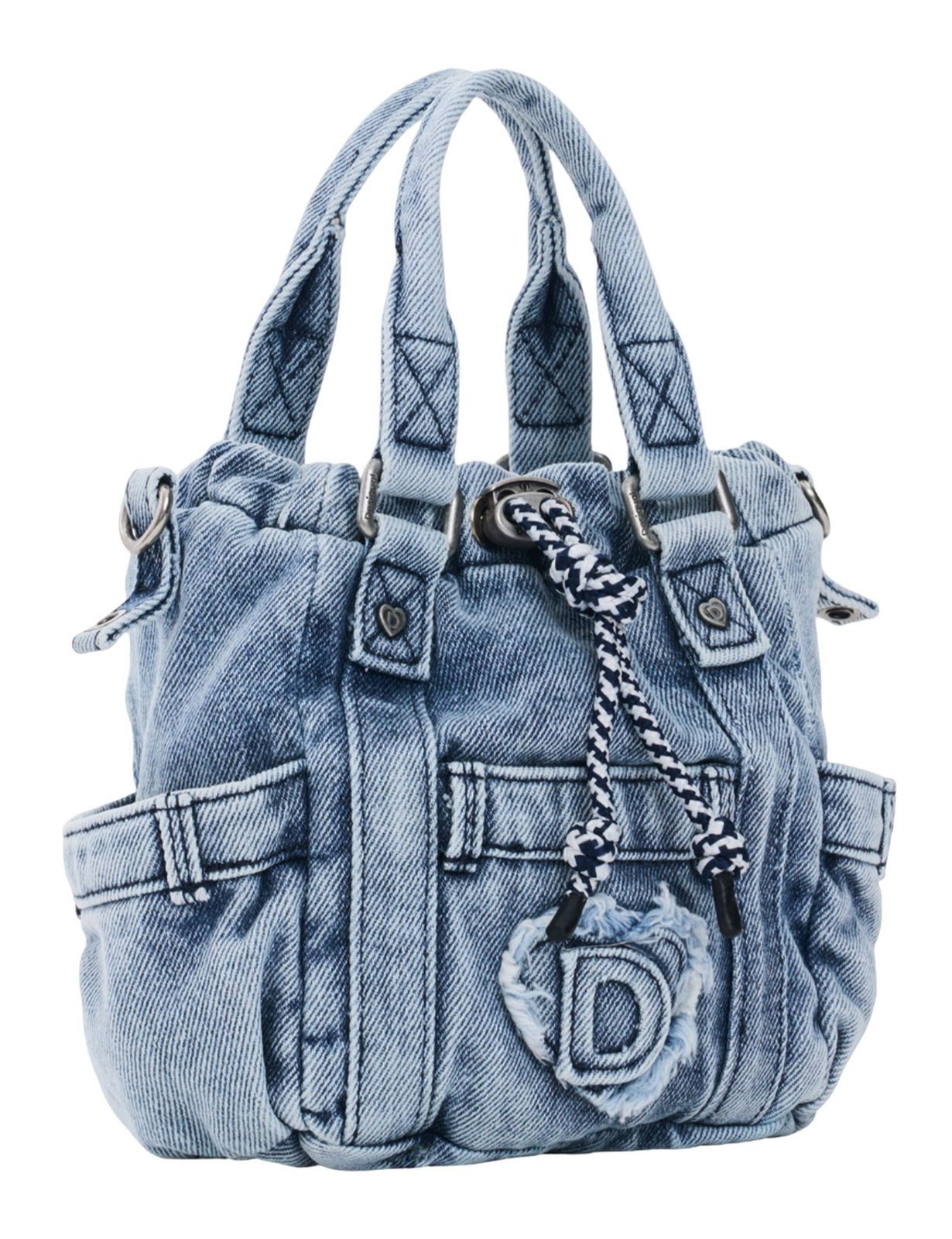 Desigual Handtasche Jackdenim Globe Hand Bag