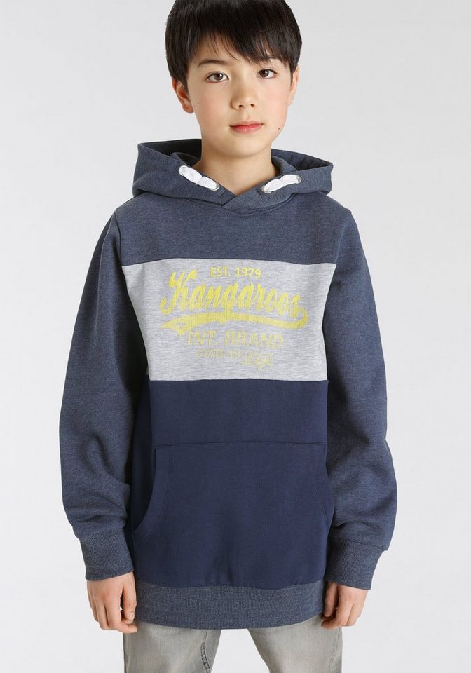 KangaROOS Kapuzensweatshirt Coloblocking mehrfarbig