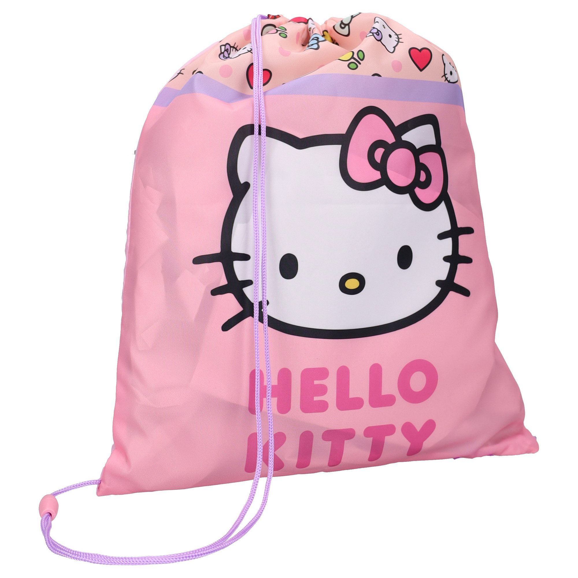 Hello Kitty Turnbeutel Turnbeutel Sweet Charm für Schule und Sport