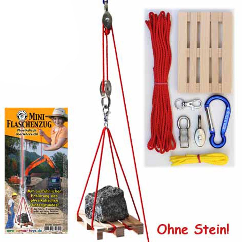 Corvus Experimentierkasten Mini-Flaschenzug