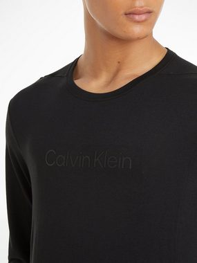 Calvin Klein Sport Langarmshirt mit Rundhalsausschnitt