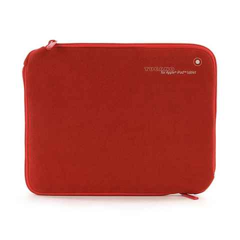 Tucano Tablet-Hülle SecondSkin Doppio - Tablet Sleeve für iPad 1-4, Rot, iPad 1-4