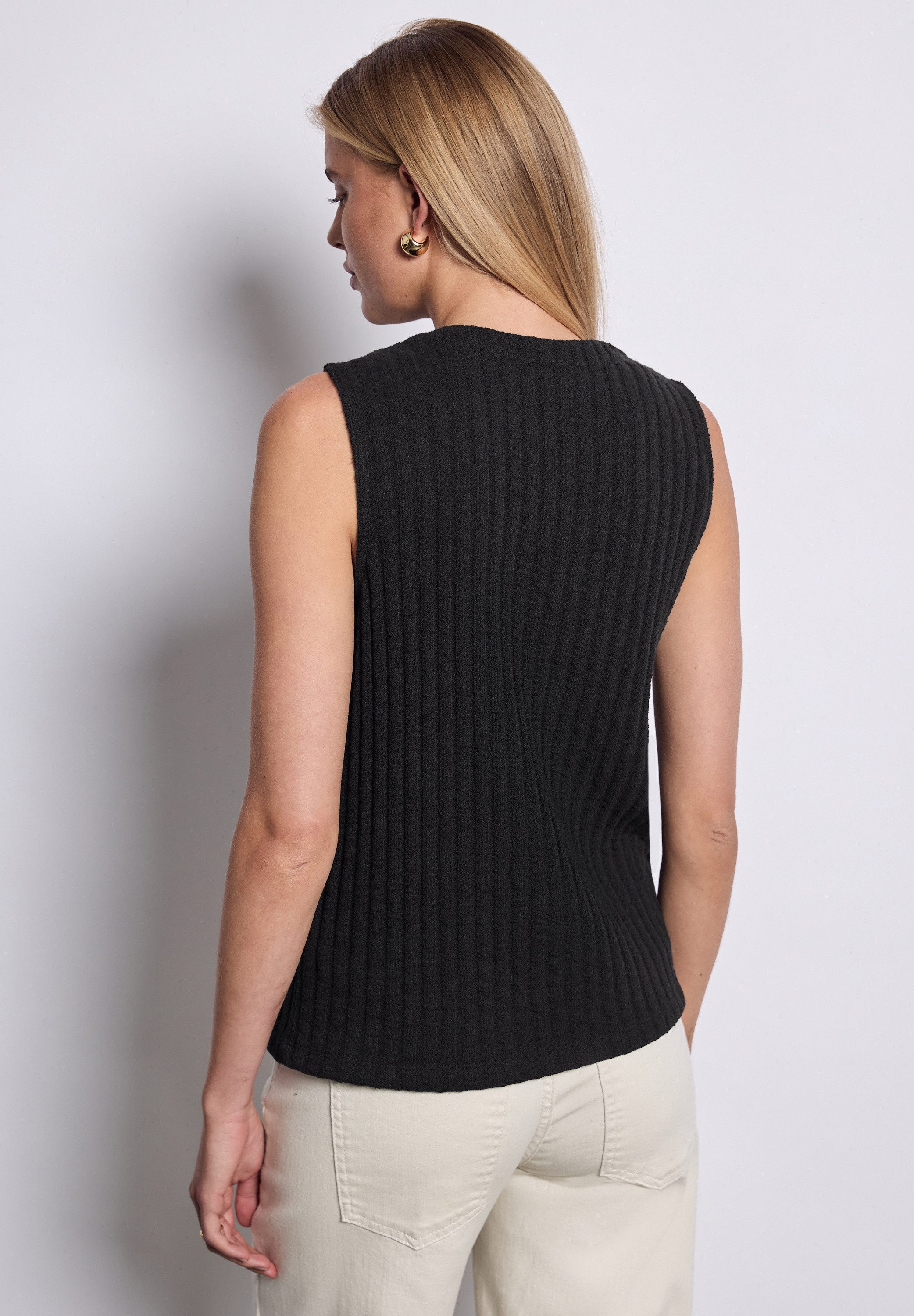 STREET ONE STUDIO Stehkragenshirt mit Stehkragen günstig online kaufen