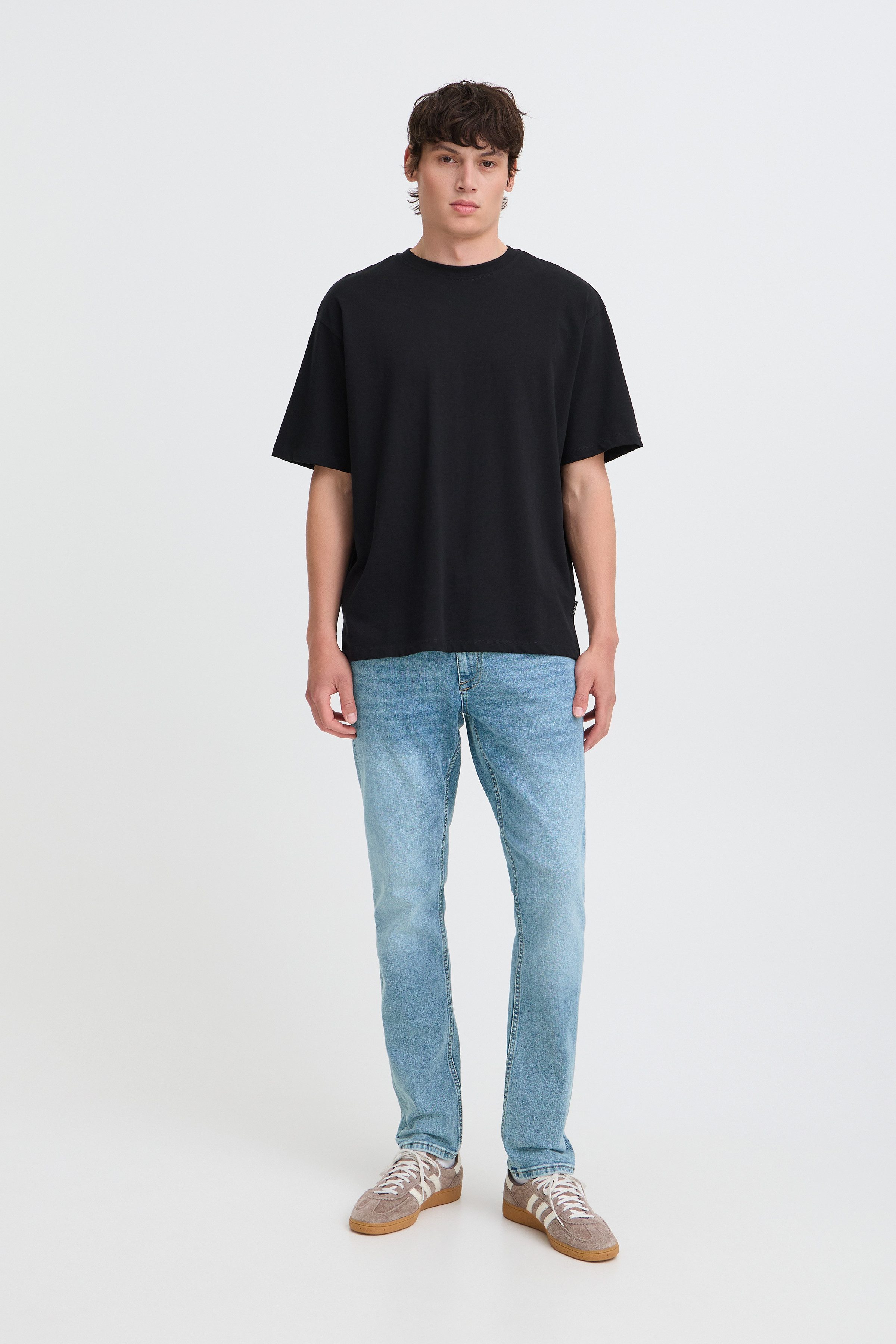 Blend Regular-fit-Jeans BHTWISTER PP NOOS Baumwollmischung mit Baumwolle und Elasthan, knöchellange Schnittform – Bild 4 von 5
