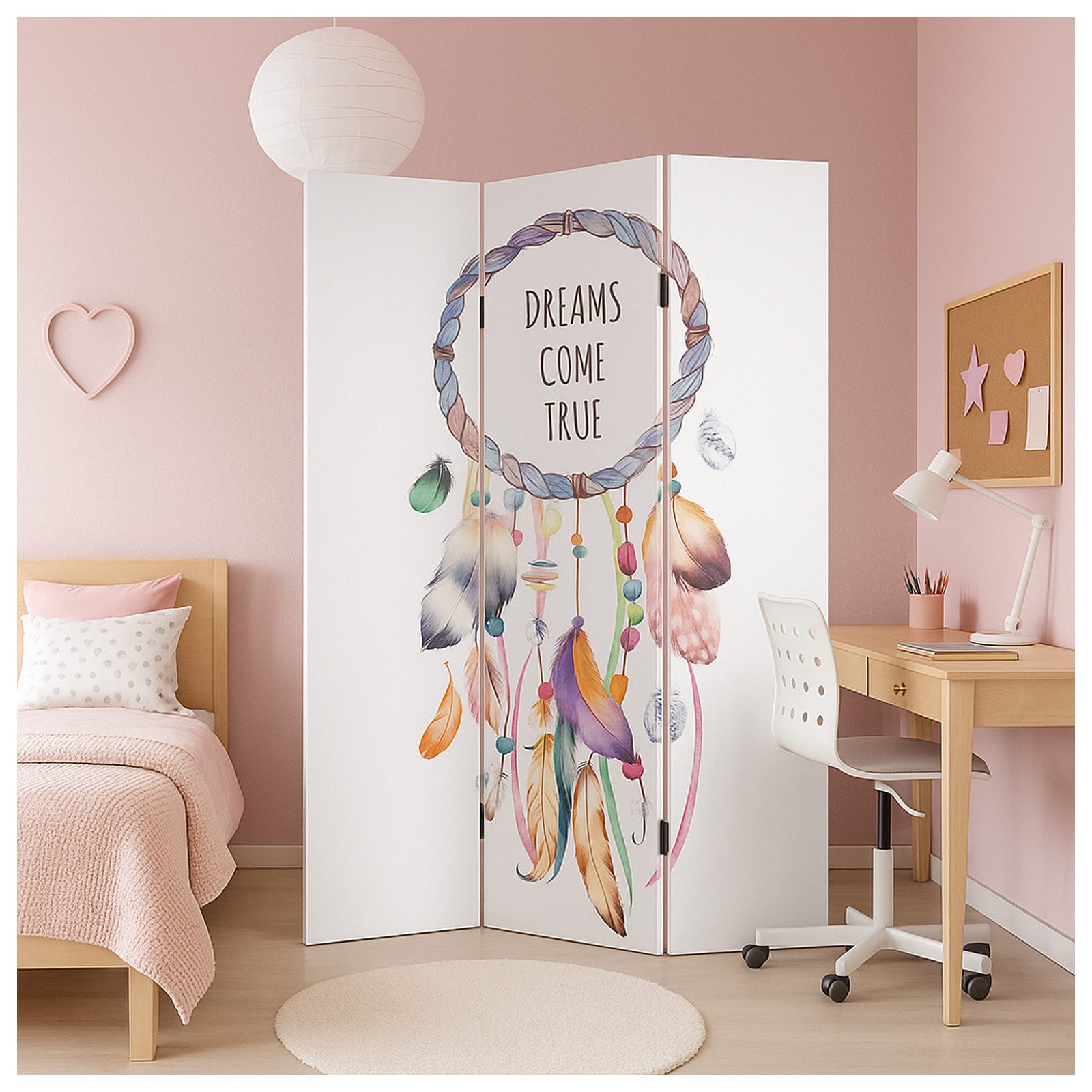 HTI-Line Paravent Paravent Traumfänger 1 (Stück, 1 St., 1 Paravent), Raumte günstig online kaufen