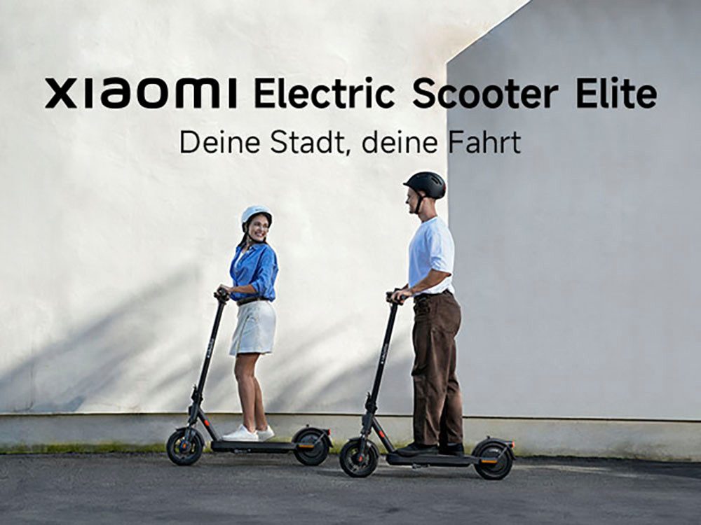 Xiaomi E-Scooter Electric Scooter Elite, 400 W, 20 km/h, Electric Scooter, mit Straßenzulassung, bis zu 45 km Reichweite