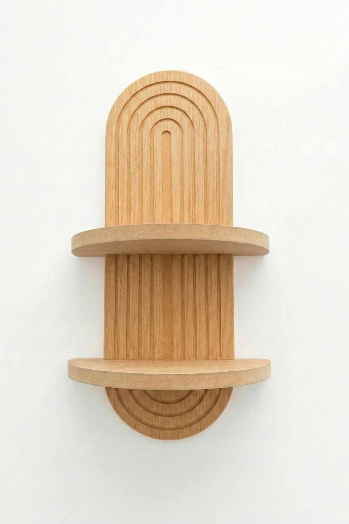 Skye Decor Deko-Wandregal Boho, aus melaminbeschichteter Spanplatte, geometrisches Design