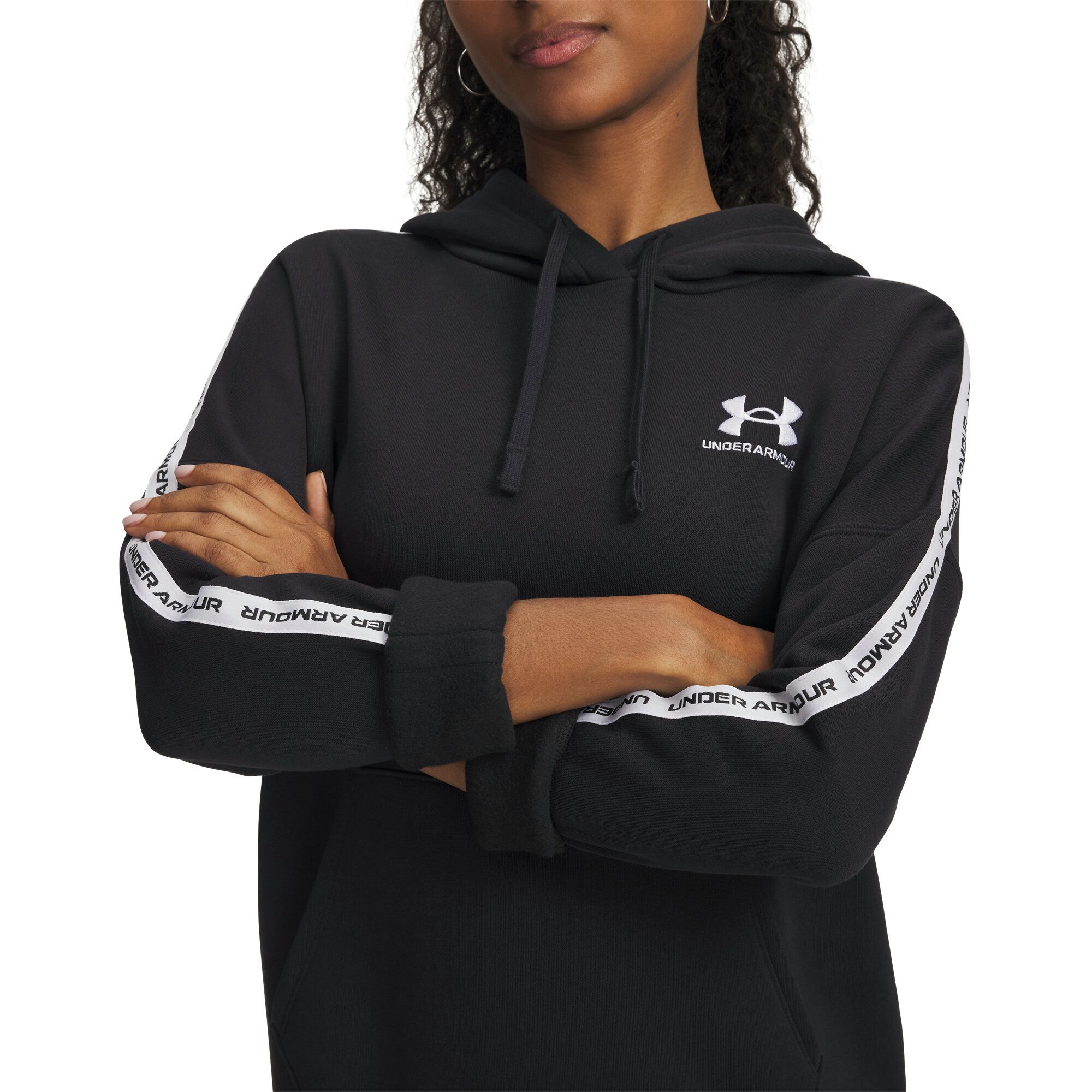 Under Armour® Kapuzenpullover Under Armour Damen Kapuzenpullover Icon Fleece Taped 6003708