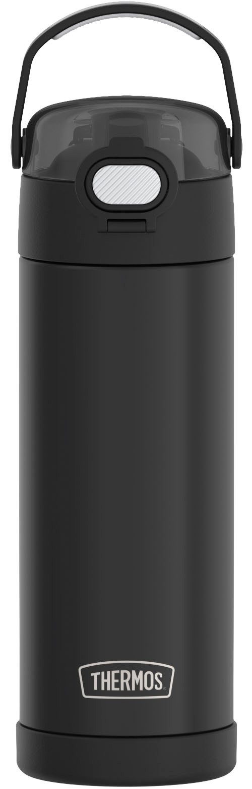 THERMOS Isolierflasche FUNTAINER Water Bottle, doppelwandiger Edelstahl, spülmaschinenfest, 0,47l, 12h kalt, mit dichschließendem Push Button Lid