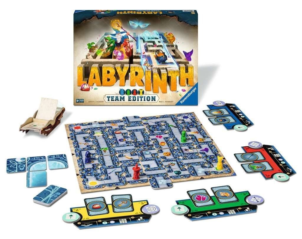 Ravensburger Spiel Spiel Labyrinth Team Edition für 2 - 4 Personen ab 8 Jahren