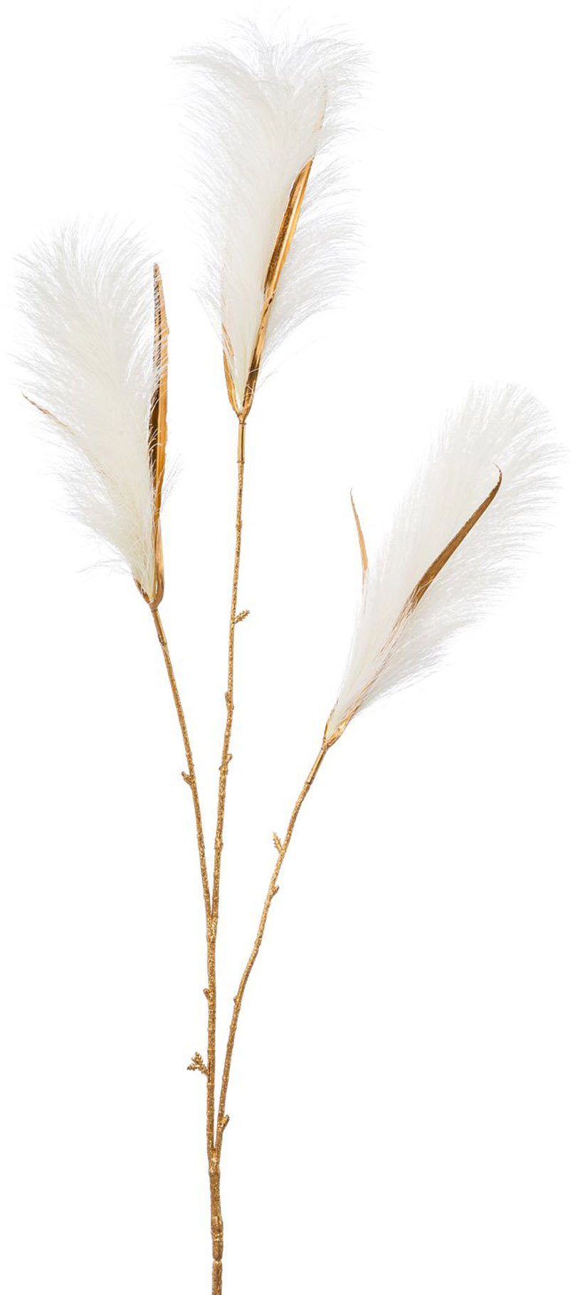 Winterliche Kunstpflanze Mael, Weihnachtsdeko Reetgras, Leonique, Höhe 99 c günstig online kaufen