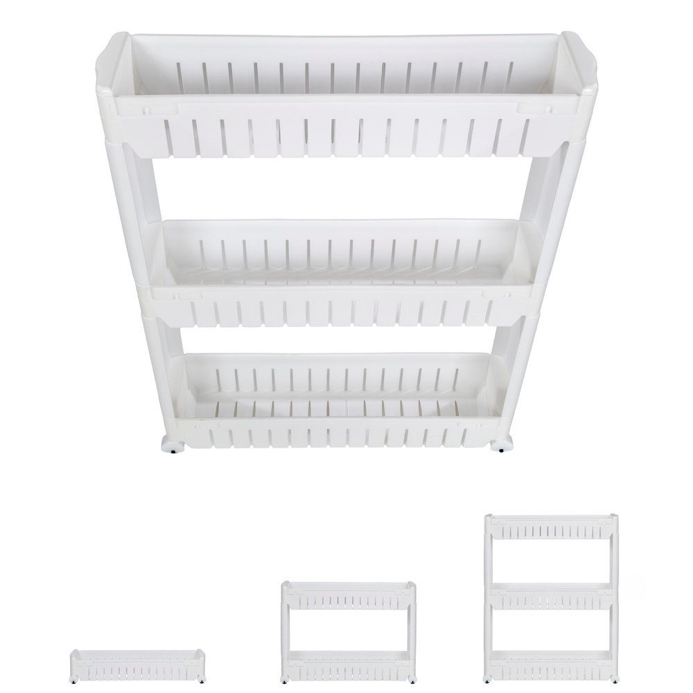 tectake Seitenregal Nischenregal, Set 1-tlg., 3 Ebenen günstig online kaufen