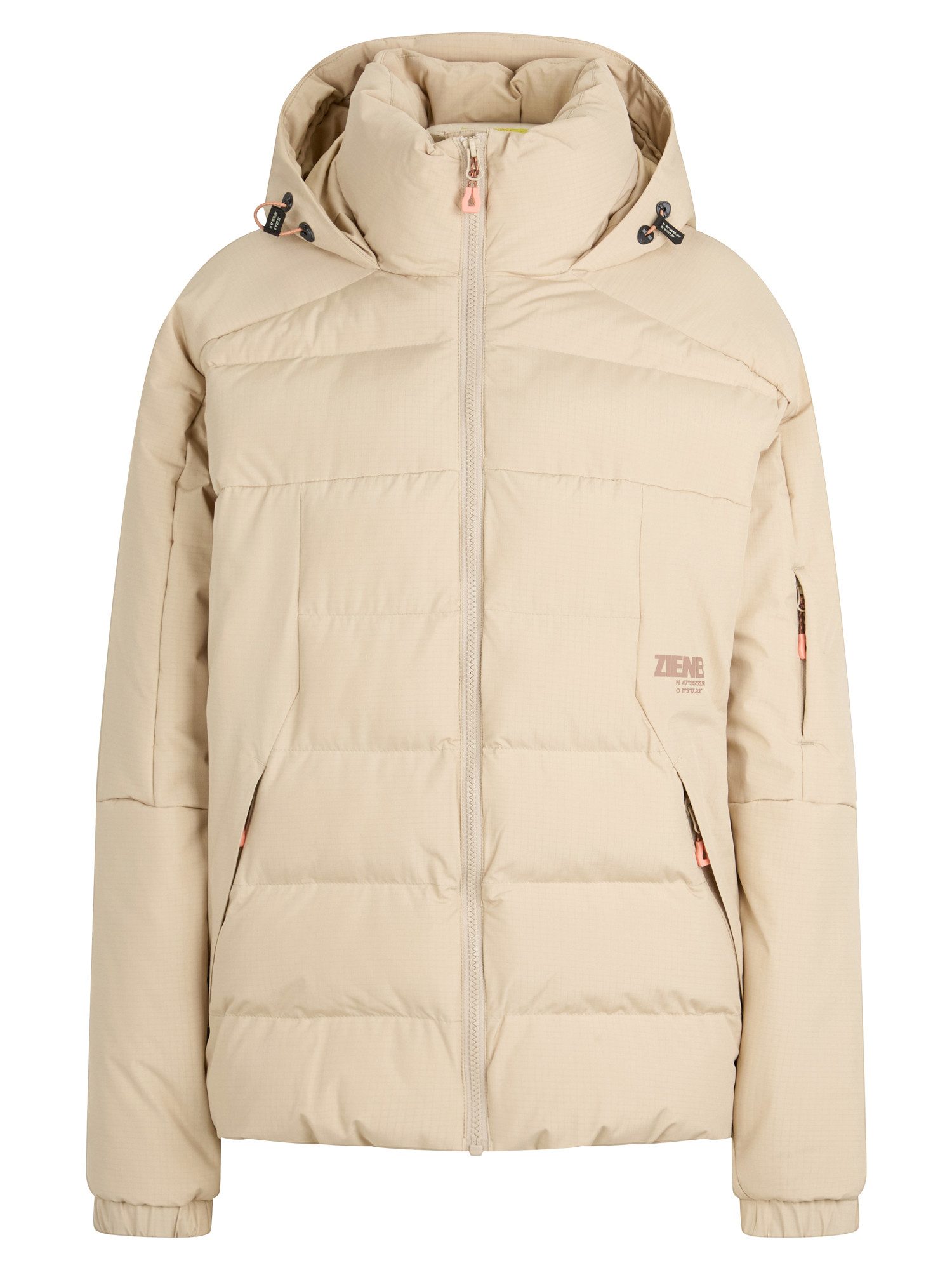 Ziener Skijacke ROSVALDI-Z AQUASHIELD® DAMEN wasser- u. winddicht, atmungsaktiv, warm durch synthetische Daune