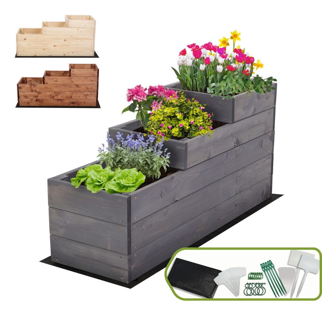 Modo24 Hochbeet ZP07 Kräuterbeet, Gartenbeet, Pflanzkasten, günstig online kaufen