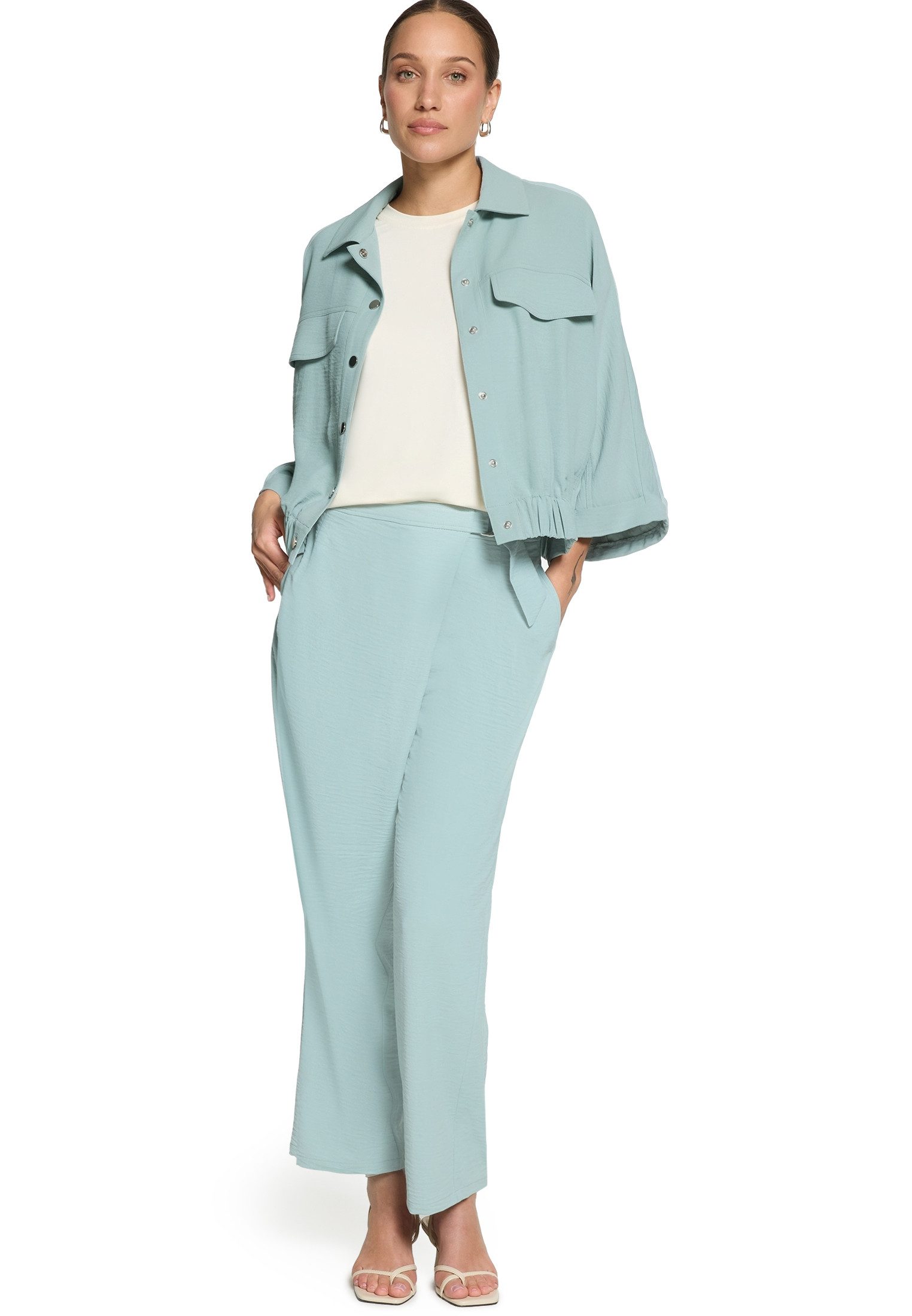 Zero Regular-fit-Jeans Damen mit Gürtel