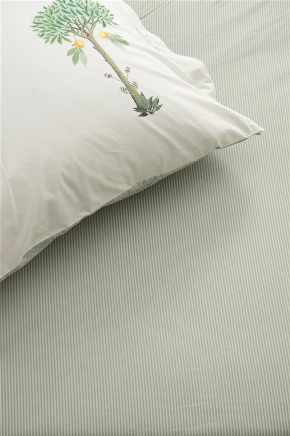 PiP Studio Spannbettlaken Duo Stripe_Green_UV_UV_100x200 HH: günstig online kaufen