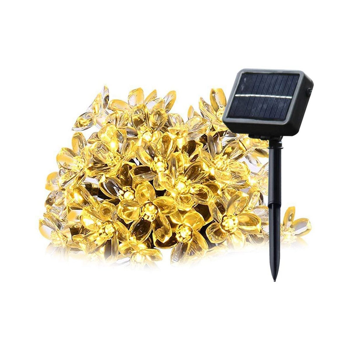 Salcar LED Solarleuchte 5m Solar-Lichterkette Garten günstig online kaufen