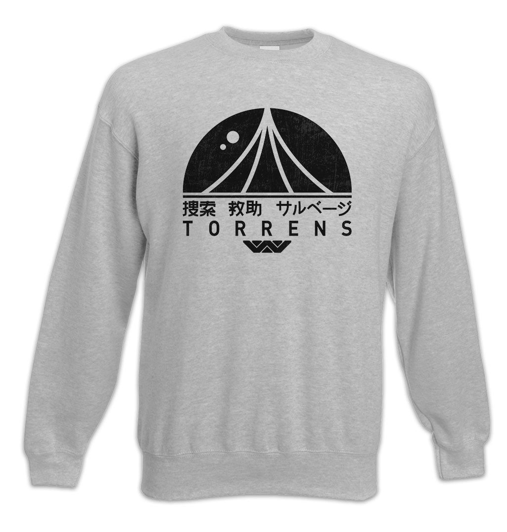 Sweatshirt Torrens A2 Sweatshirt Prometheus USCSS Nostromo Alien Ripley Aliens