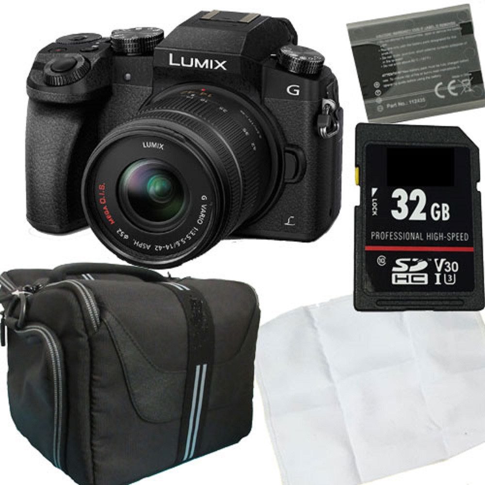 LUMIX G DMC-G70KAEGK + 14-42 mm Set Angebot Systemkamera