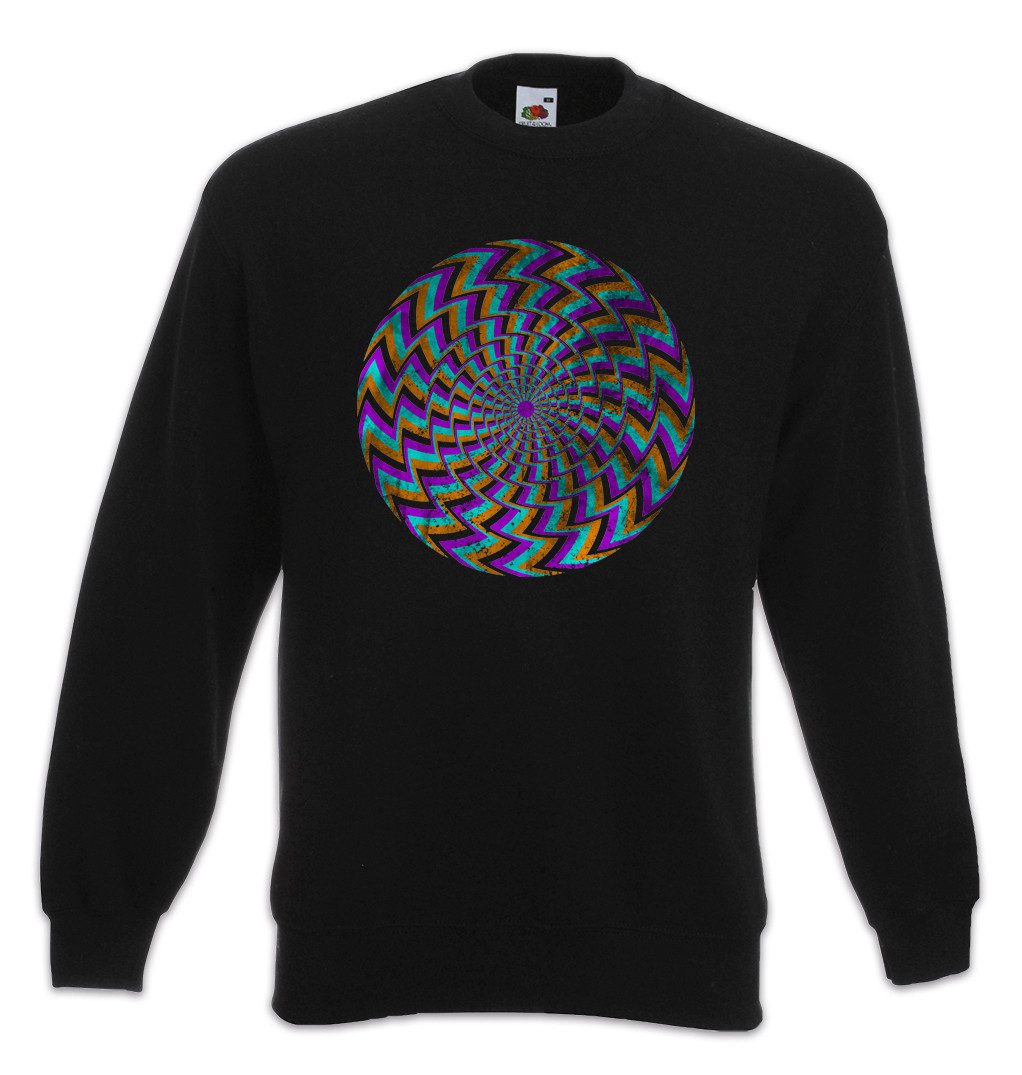 Sweatshirt Hypno Spiral II Sweatshirt Kreis Magic Kreisel Spirale Hypnose