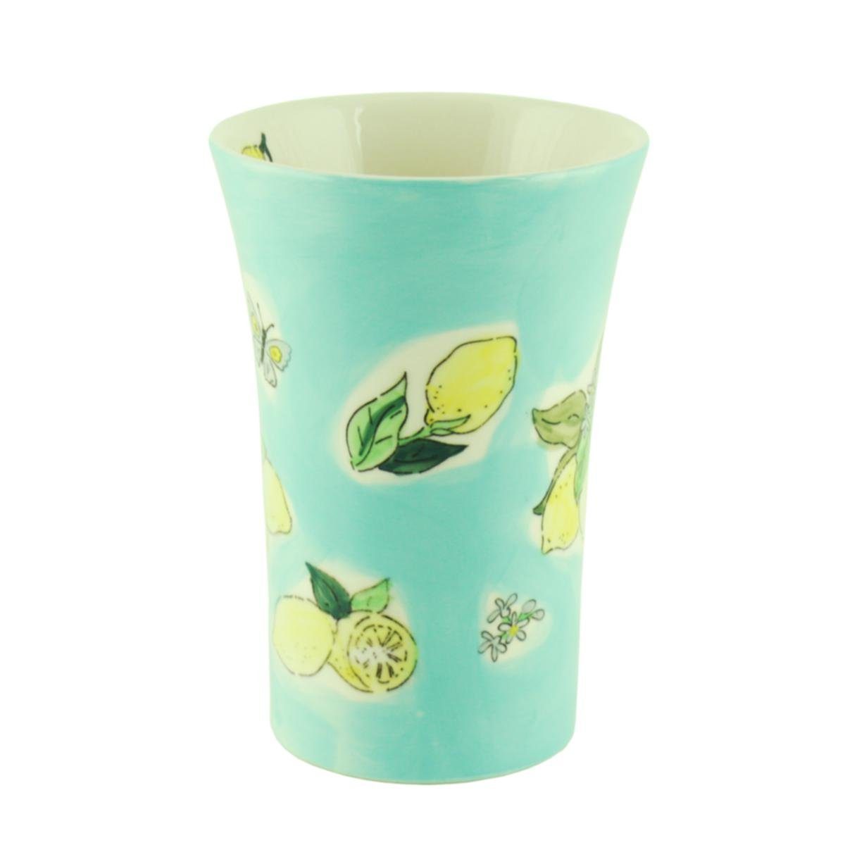 Tutto Keramik-Becher Mila Coffee-Pot Mila Becher Keramik Limone,