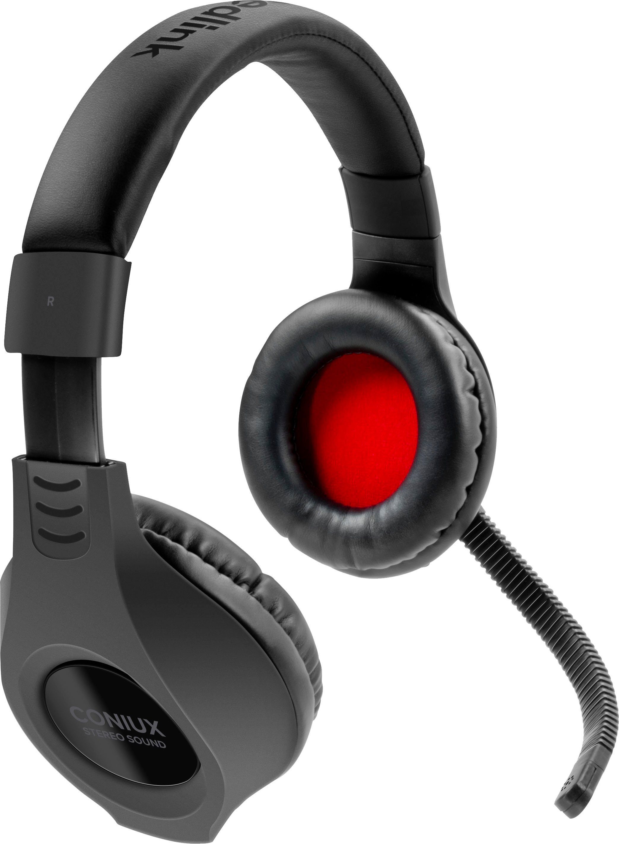 Speedlink CONIUX Gaming-Headset (Mikrofon abnehmbar, für PC/PS5/PS4/Xbox  Series X/S/Switch/OLED/Lite)