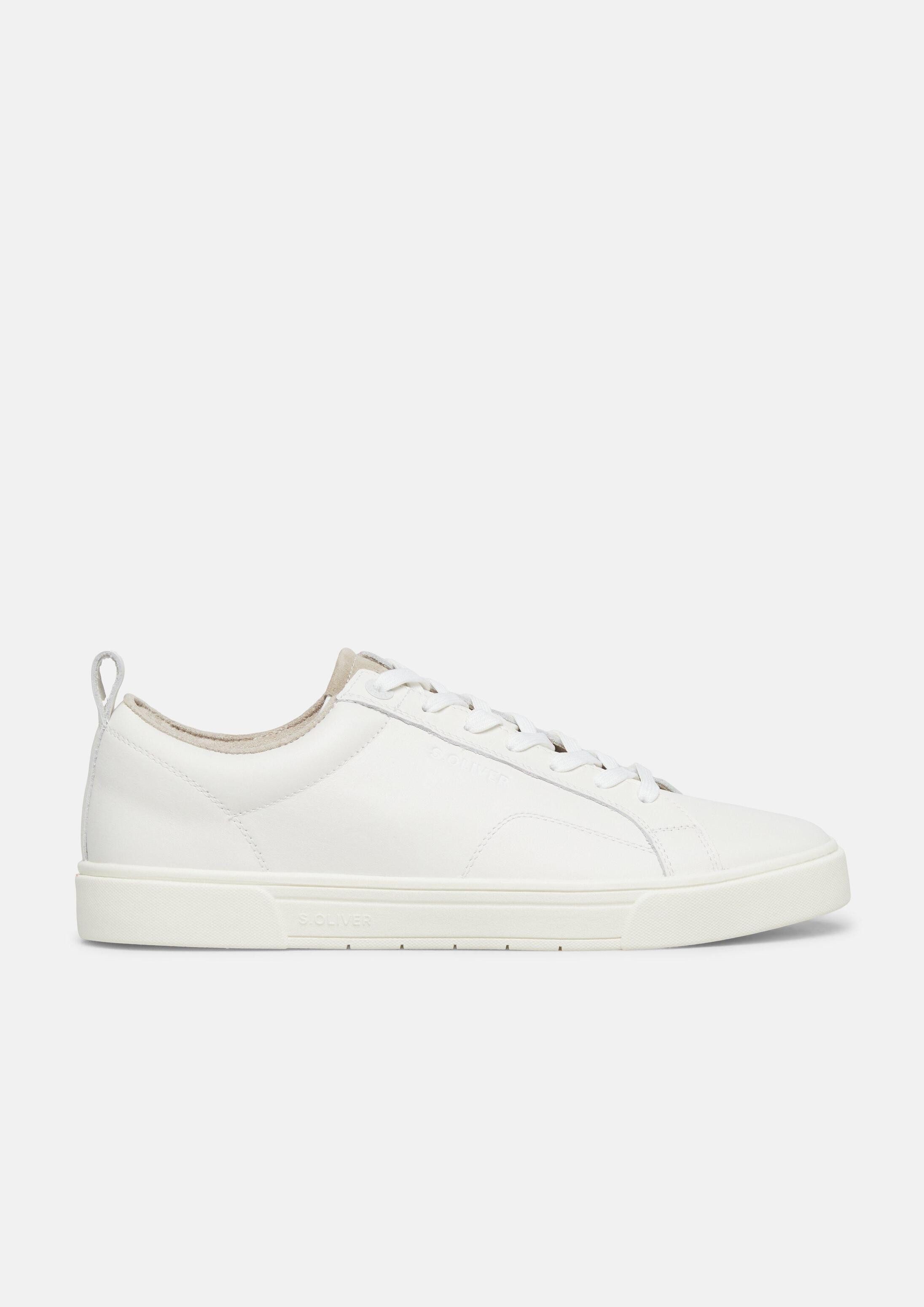 s.Oliver Sneakers Sneaker Leder-Sneaker mit Schnürung