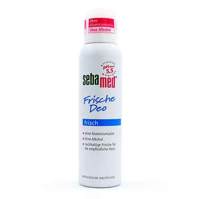 Sebapharma GmbH & Co.KG Deo-Spray SEBAMED Frische Deo frisch Aerosol, 150 ml, ohne Aluminiumsalze, ohne Alkohol