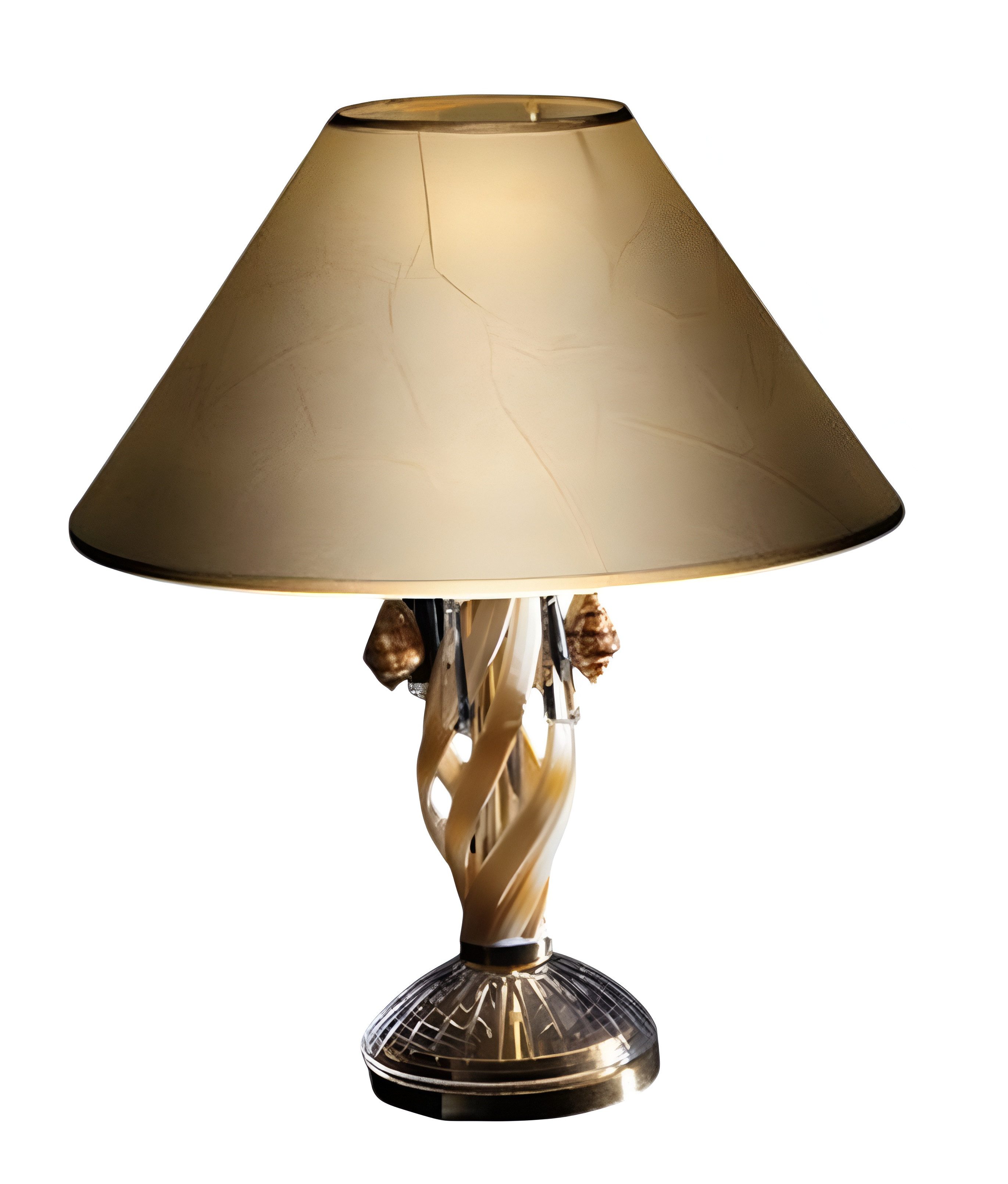 Xlmoebel Nachttischlampe Antique Stil Tischbeleuchtung Kristalllampe Tischleuchte, Hergestellt in Europa