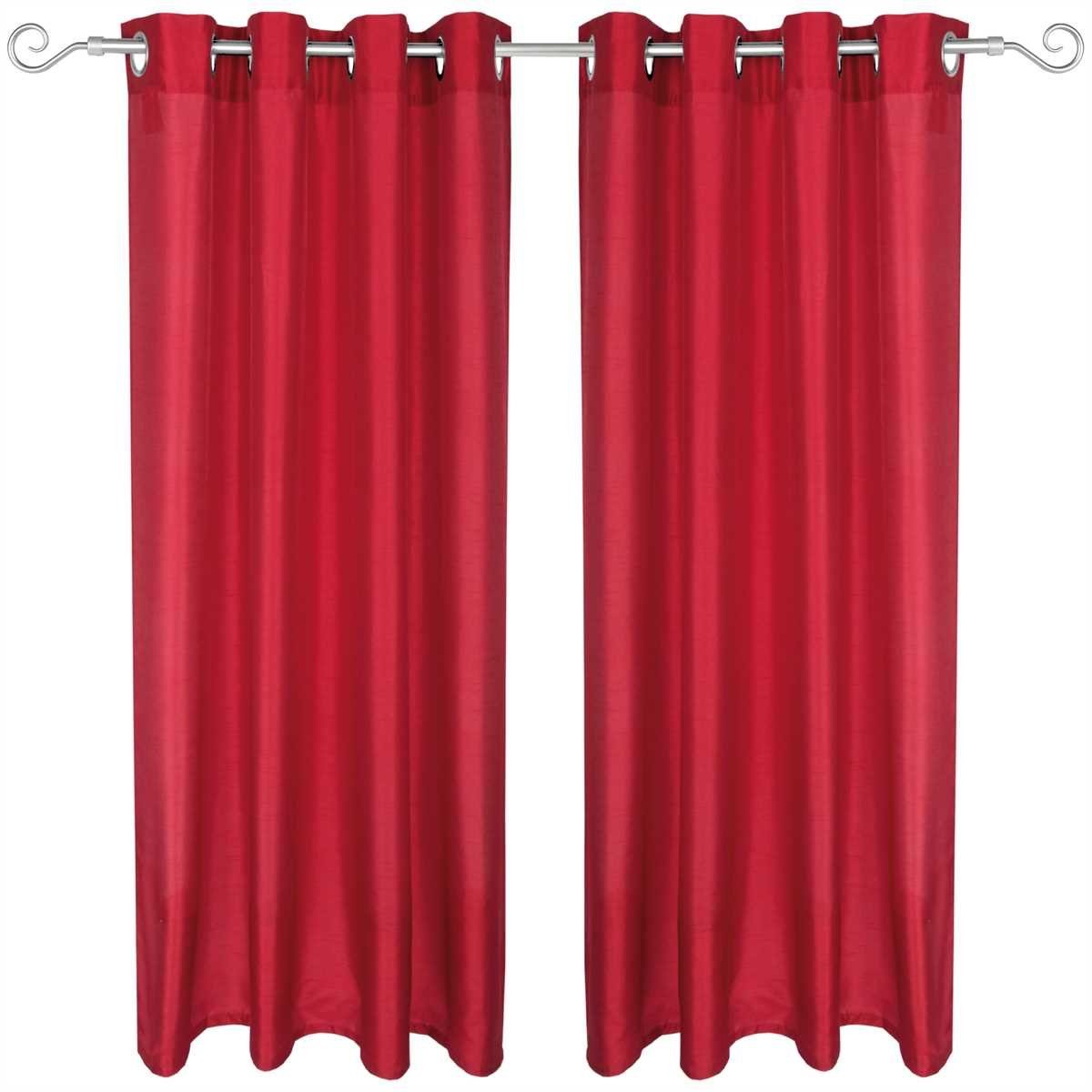 Arsvita Vorhang Alessia (2 St), Ösen, blickdicht, Microfaser, Dekoschal Ø4c günstig online kaufen