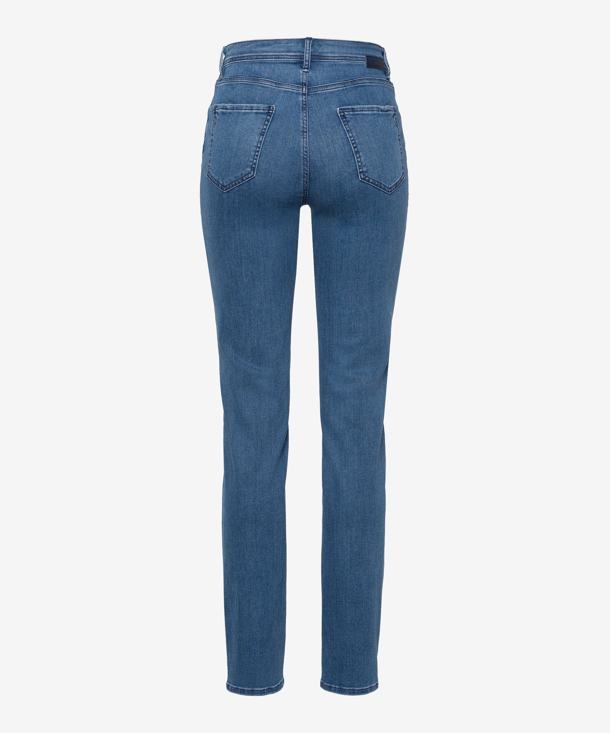 Five-Pocket-Jeans stone blue Regular-fit-Jeans used Brax