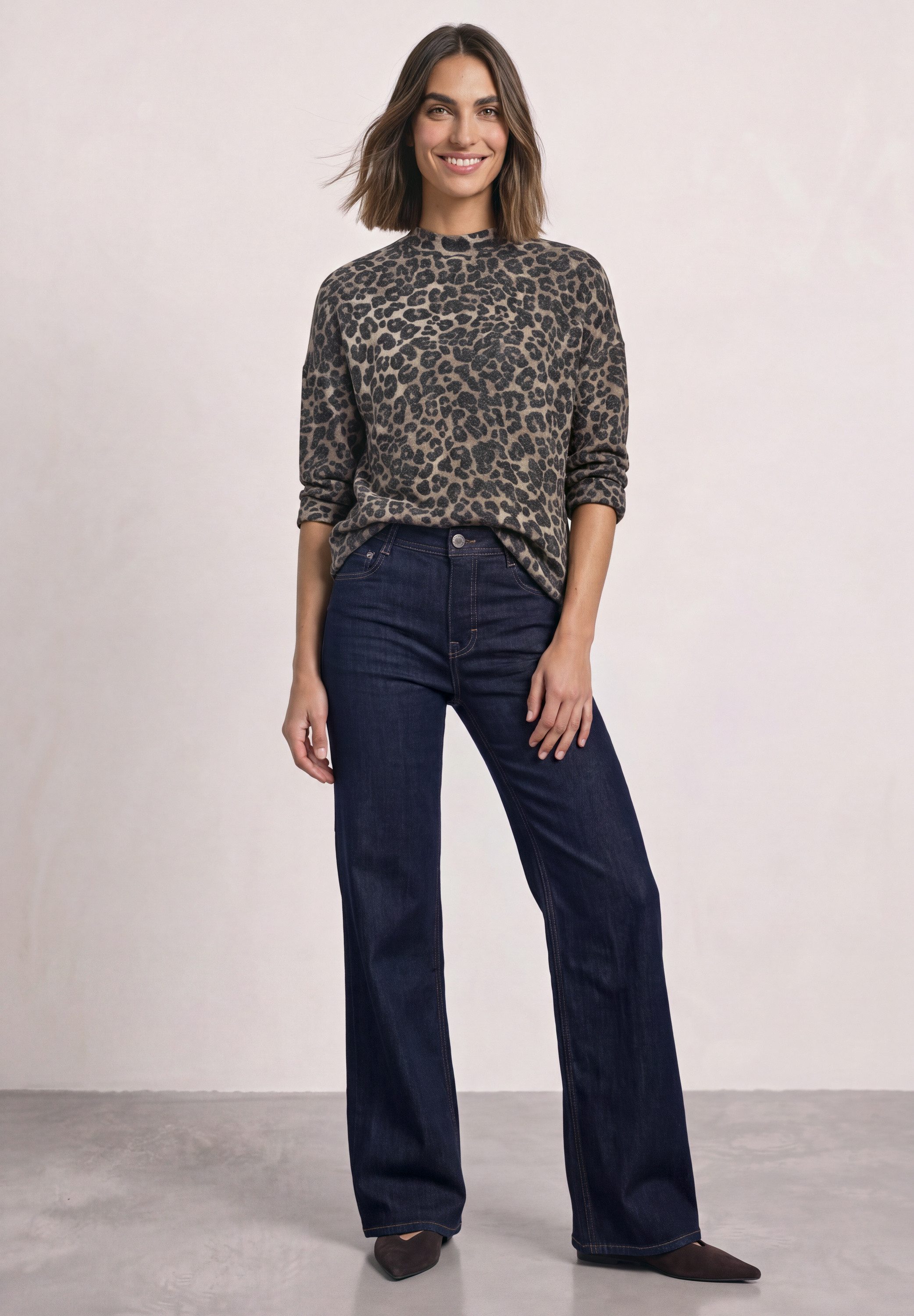 STREET ONE Langarmshirt mit Tunnelzug am Saum – Bild 3 von 5
