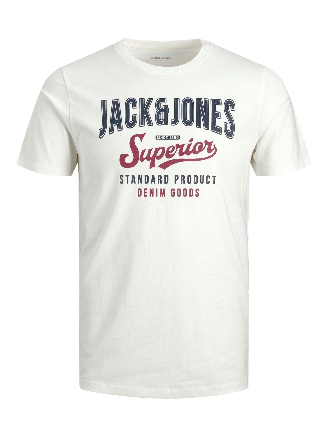 Jack & Jones T-Shirt Herren T-Shirt Rundhals Kurzarm JJELOGO TEE SS O-NECK 2