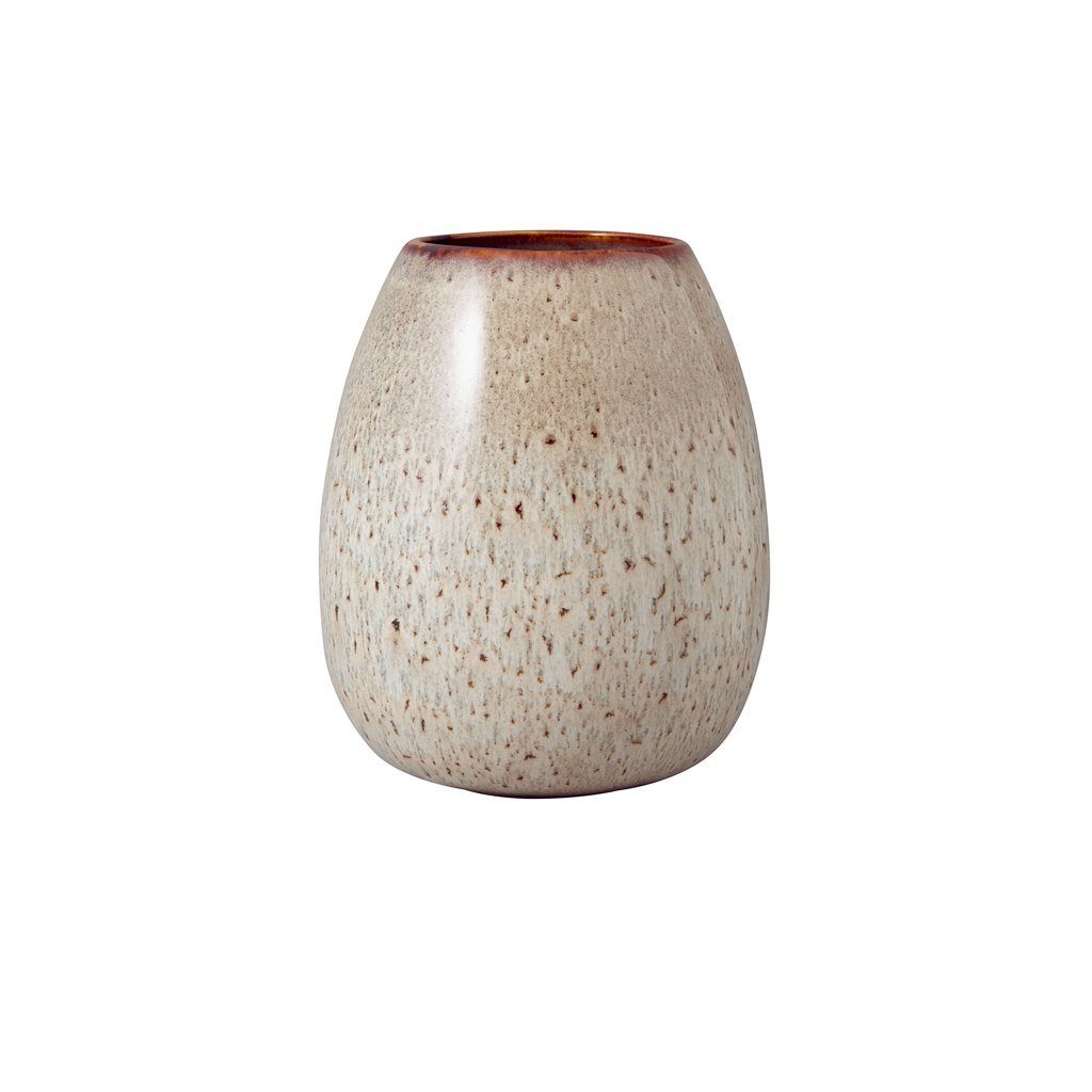 Beige Boch Lave Egg Shape, Vase Home Dekovase Villeroy & like. St) by 14,5x14,5x17,5cm, (1