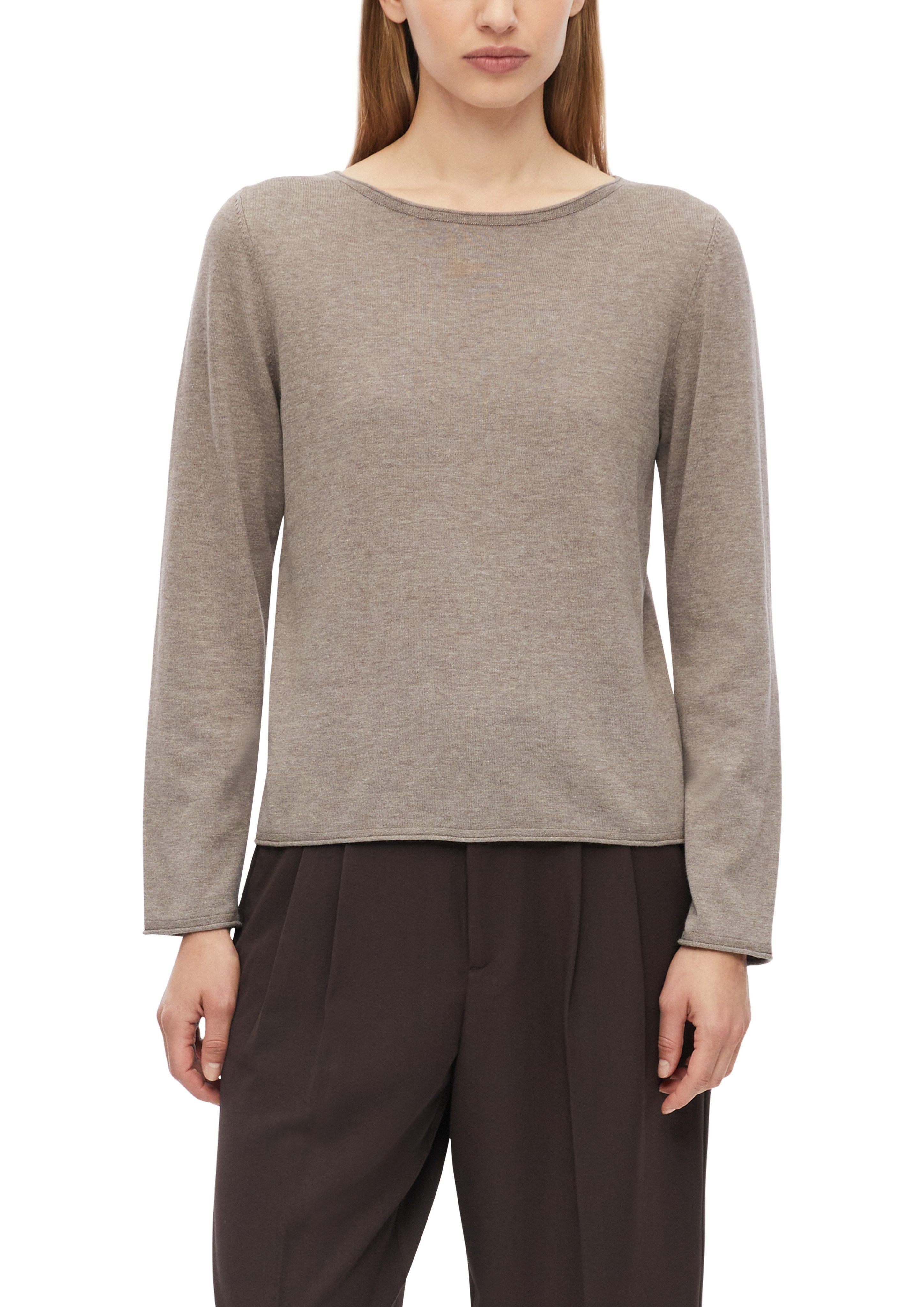 s.Oliver Strickpullover mit U-Boot-Ausschnitt