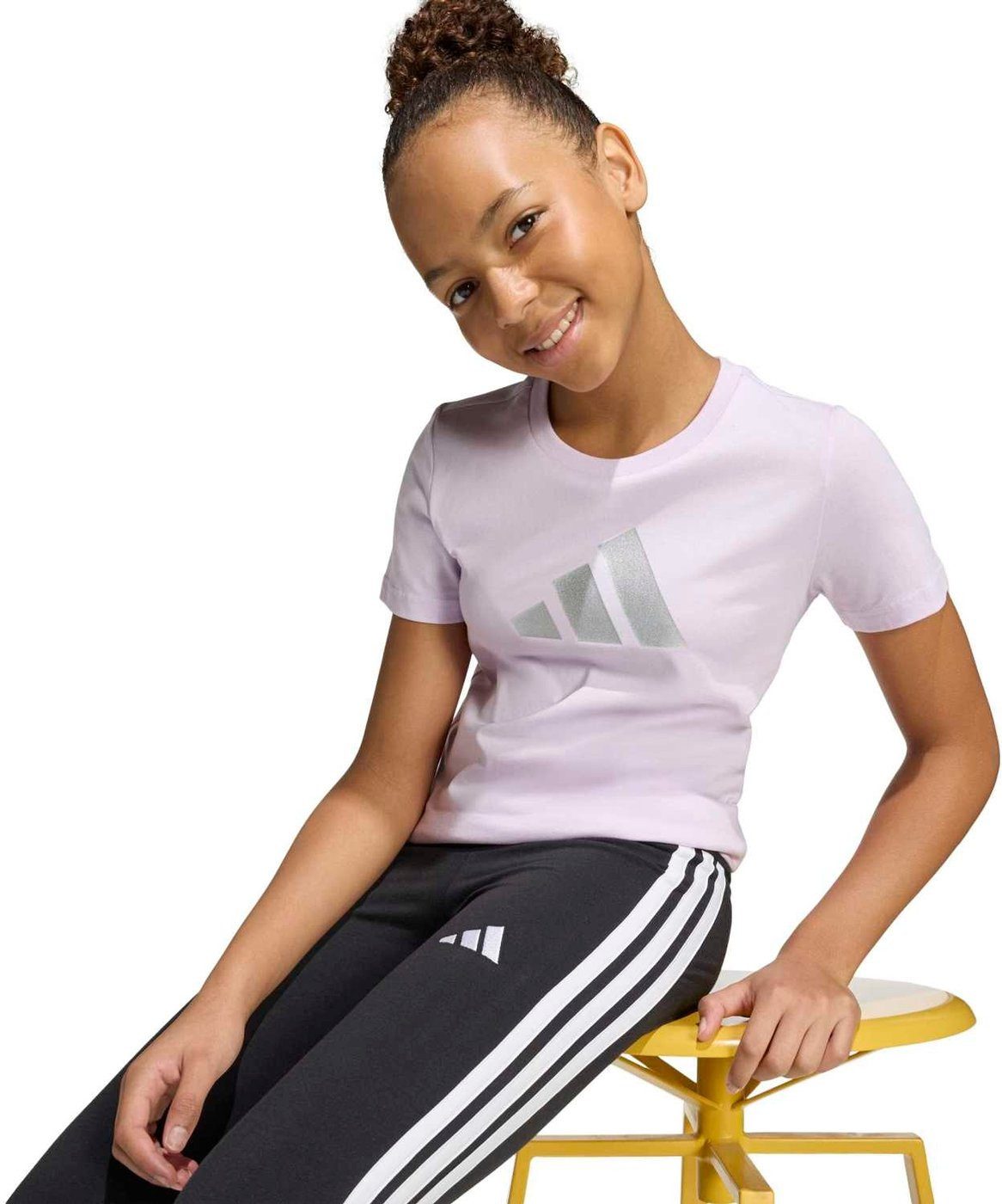 adidas Performance Kurzarmshirt JG GLAM T ICELAV – Bild 5 von 5