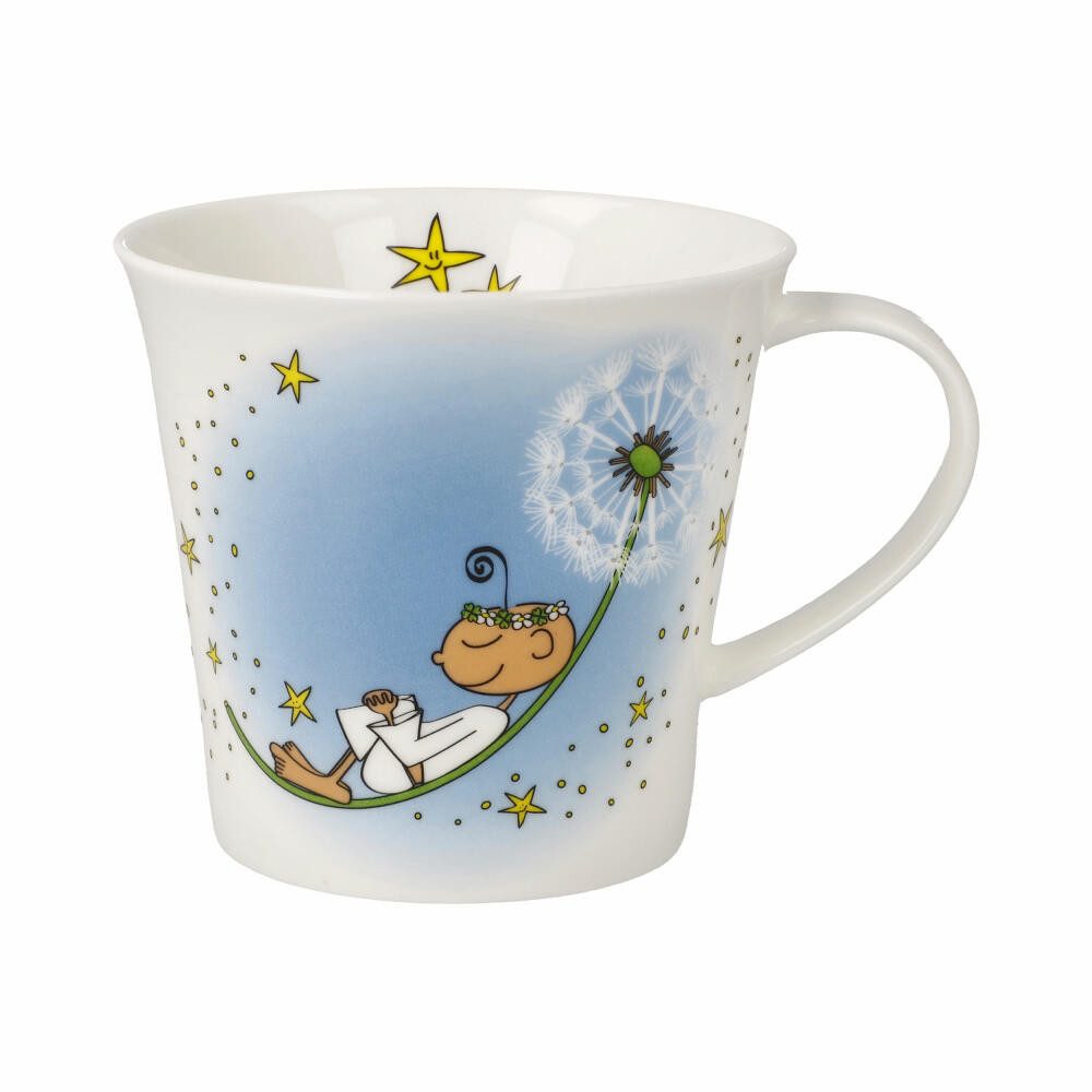 Goebel Becher Der Kleine Yogi - Kleine Traumpause, Fine Bone China