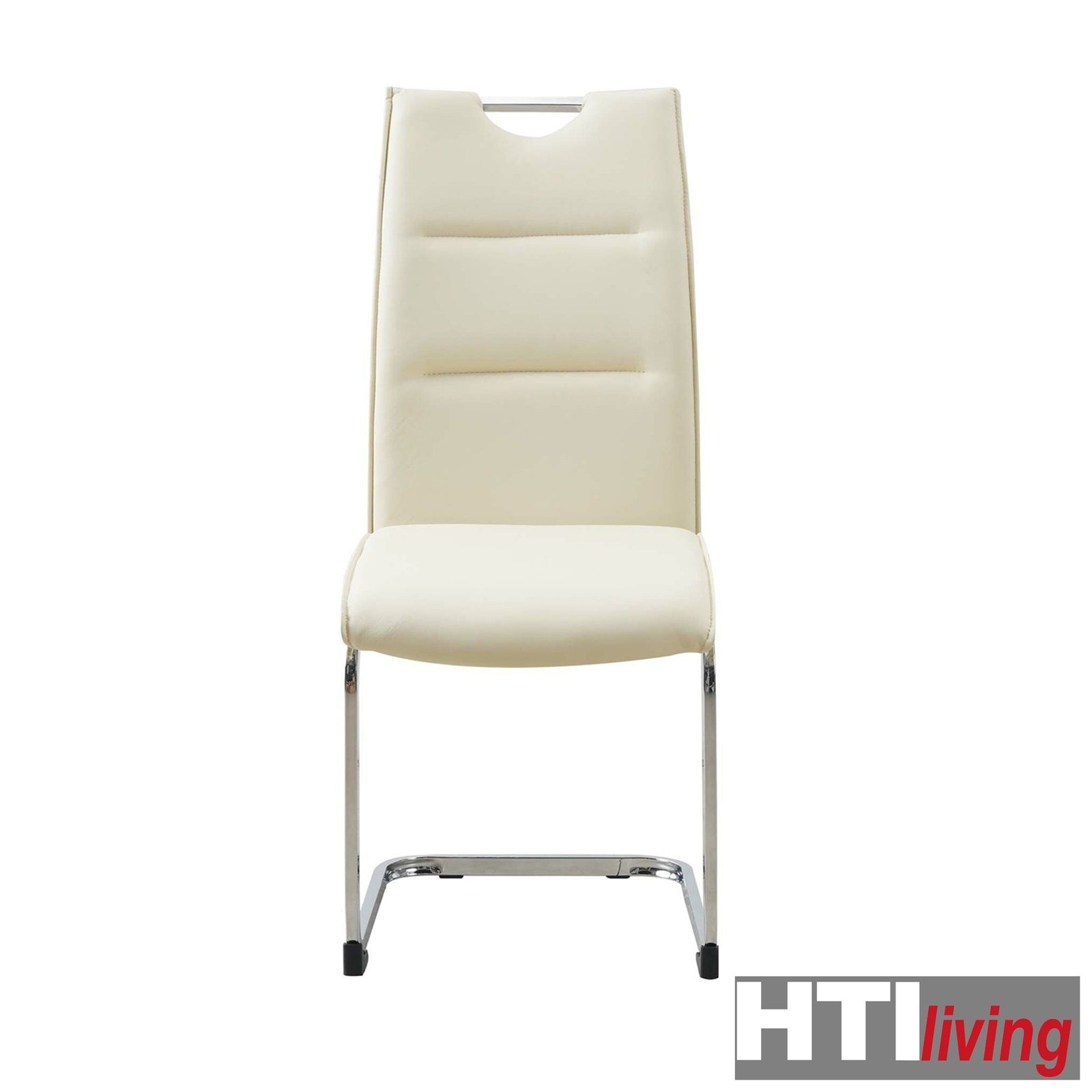 HTI-Living Freischwinger Schwingstuhl DannyC PU Creme günstig online kaufen