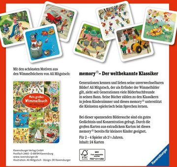 Ravensburger Spiel, Kinderspiel Meine schönsten Wimmelbilder memory®, FSC® - schützt Wald - weltweit; Made in Europe