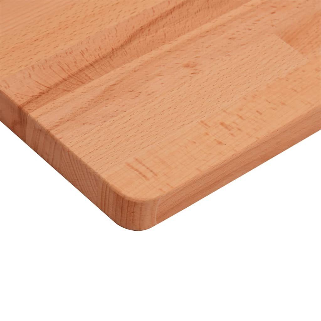 Massivholz Buche furnicato Quadratisch cm 80x80x2,5 Tischplatte