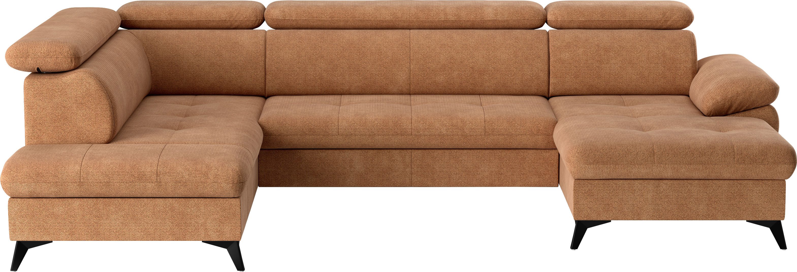 COTTA Wohnlandschaft Hudson U-Form, mit Kopfteilverstellung, günstig online kaufen