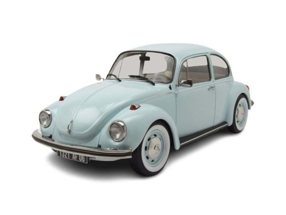 Norev Modellauto VW 1303 Käfer 1973 pastel blau, Maßstab 1:18
