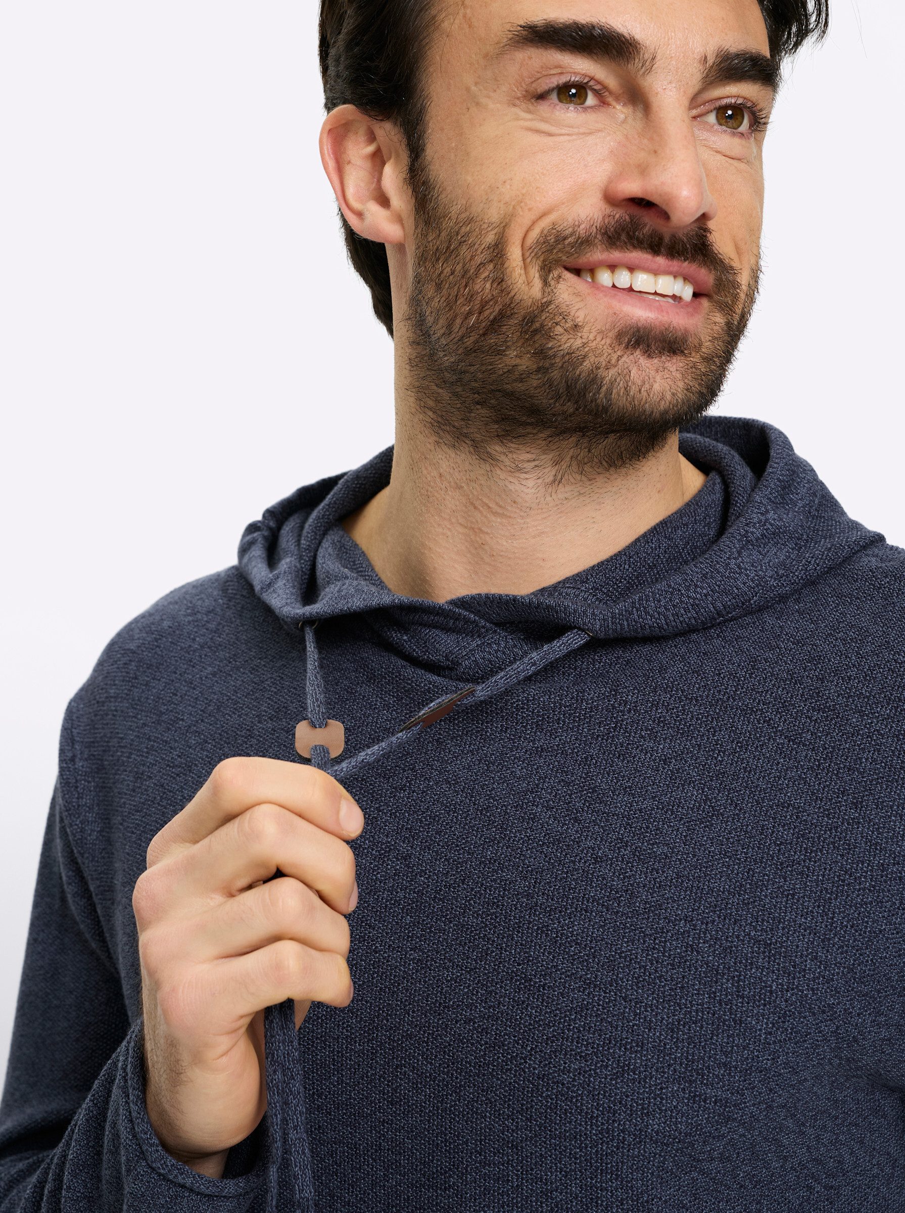 Witt Strickpullover Kapuzen-Pullover Langarm