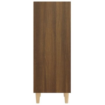 vidaXL Sideboard Sideboard Braun Eichen-Optik 34,5x32,5x90 cm Holzwerkstoff (1 St)