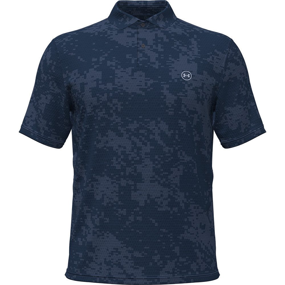 Under Armour® Poloshirt Under Armour Golf Polo Drive Chill Printed Navy-Camouflage Herren