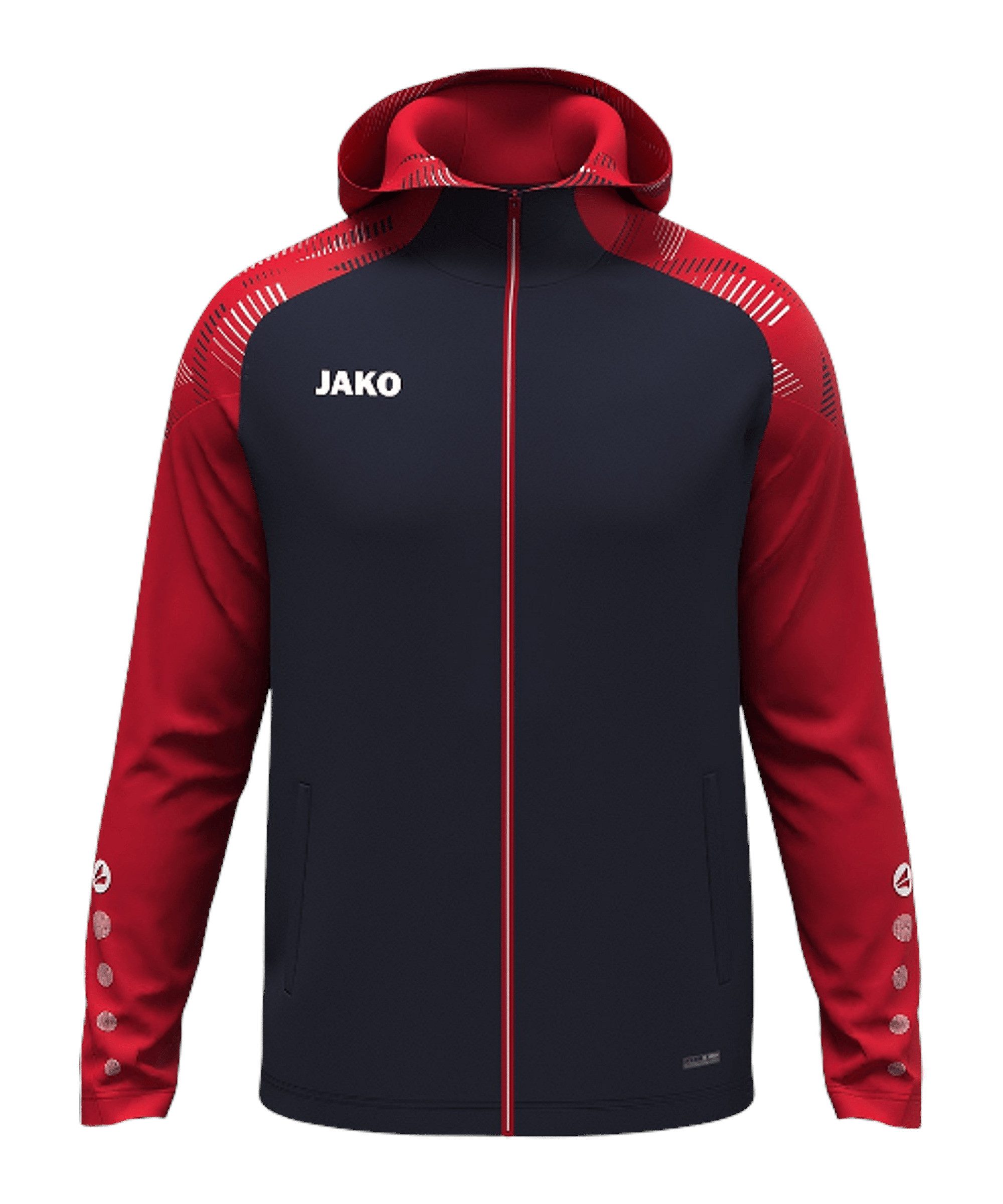 Jako Allwetterjacke Sonic Kapuzenjacke Weiß (1-St) default